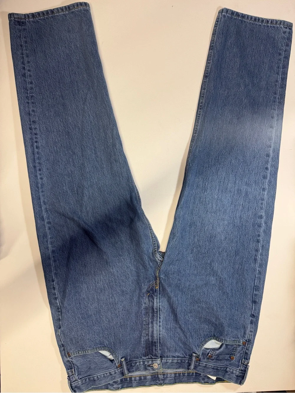 Levi's Men's Straight Leg Denim Jeans in Blue